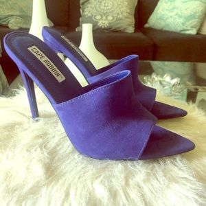 High heels mules